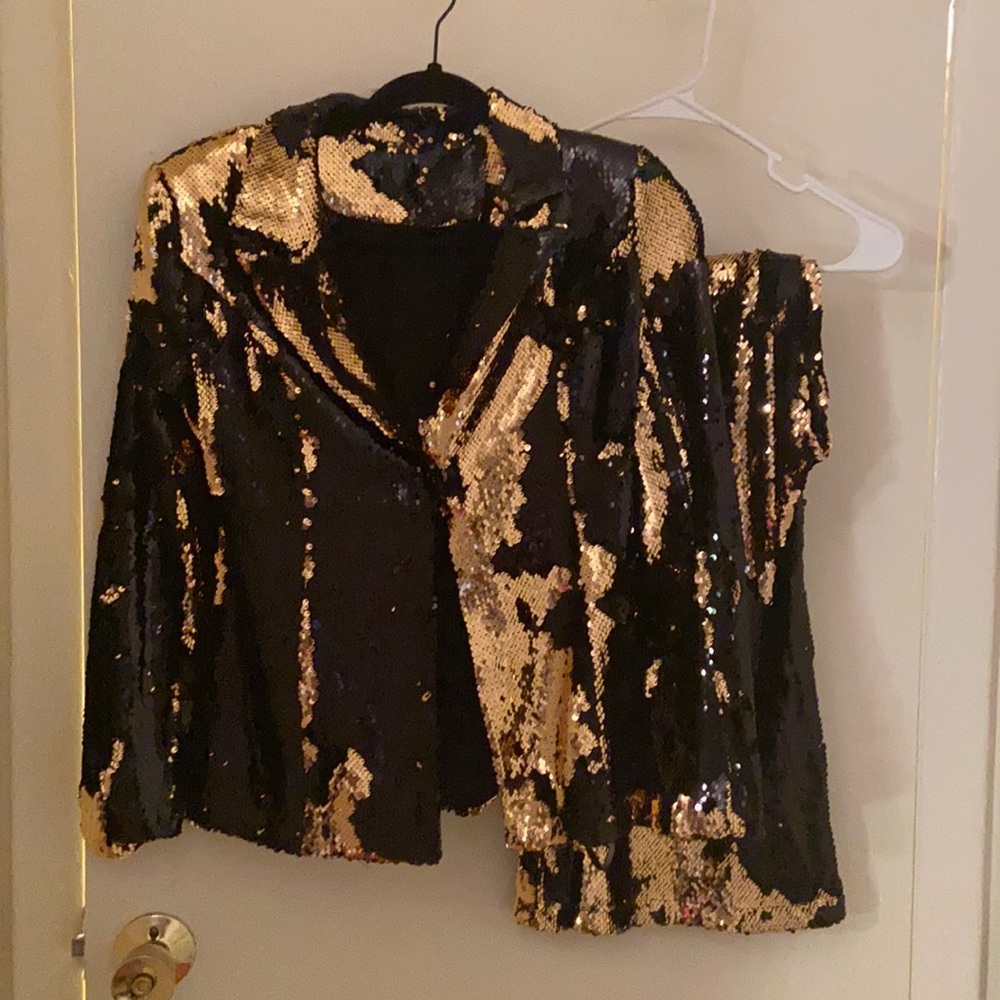 Sequin suit